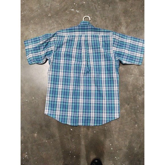 Cambridge Classics Dress Shirt Men’s Size M Plaid - Picture 4 of 5